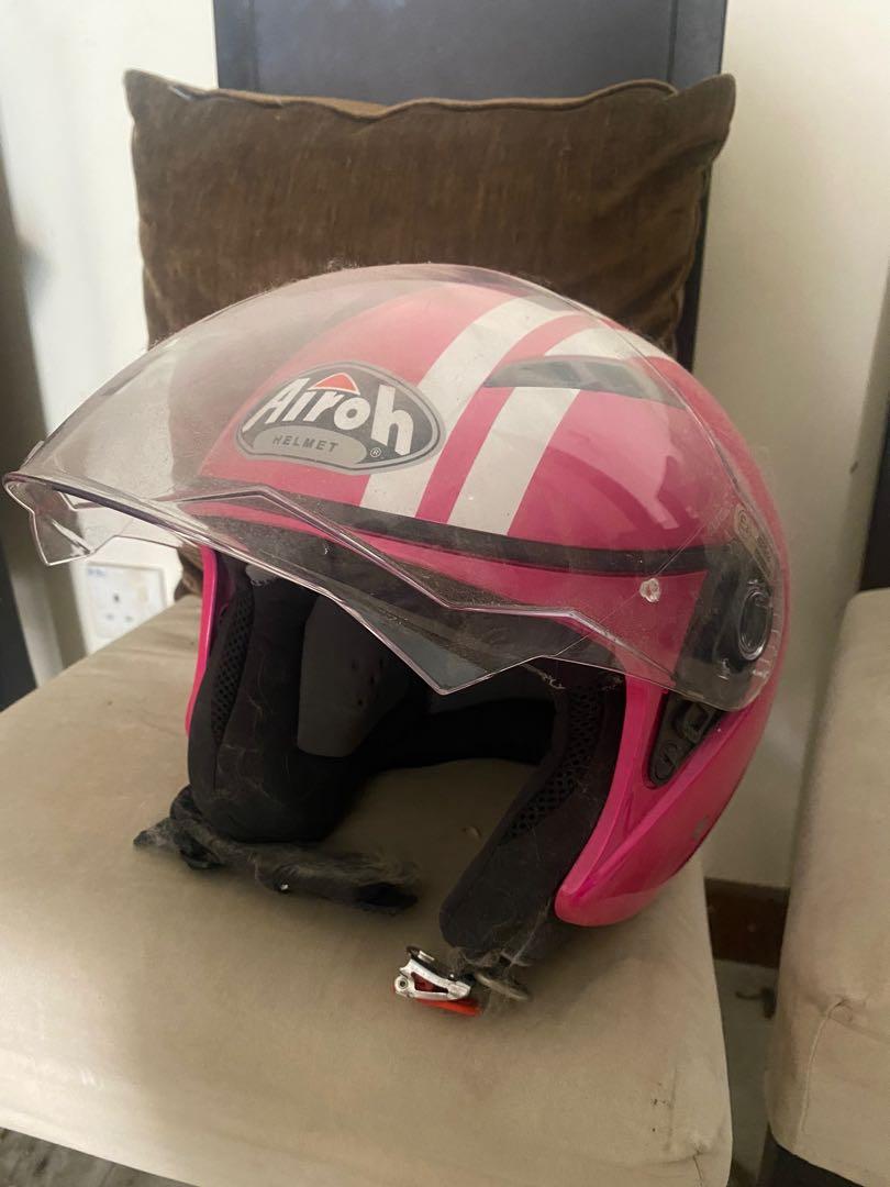 Airoh helm pink discount