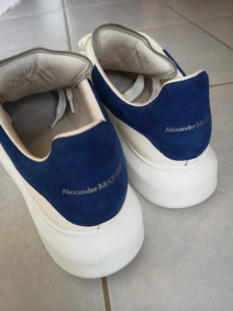 Alexander McQueen sneakers white blue