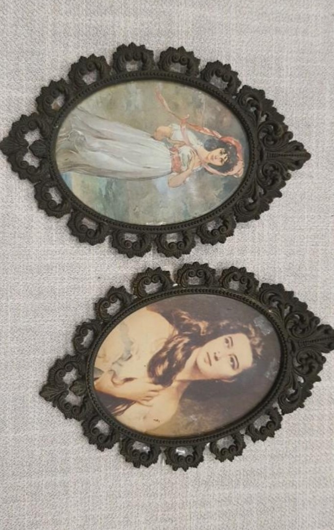 Antique metal frames, Furniture & Home Living, Home Decor, Frames