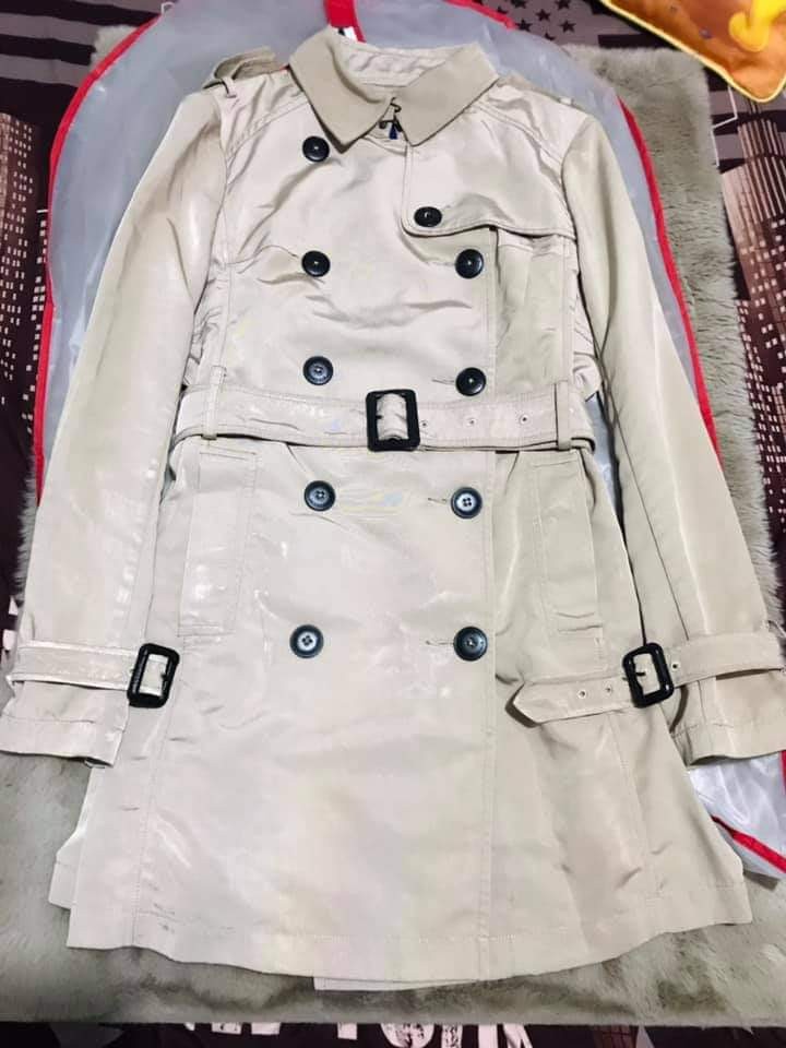 burberry blue label coat