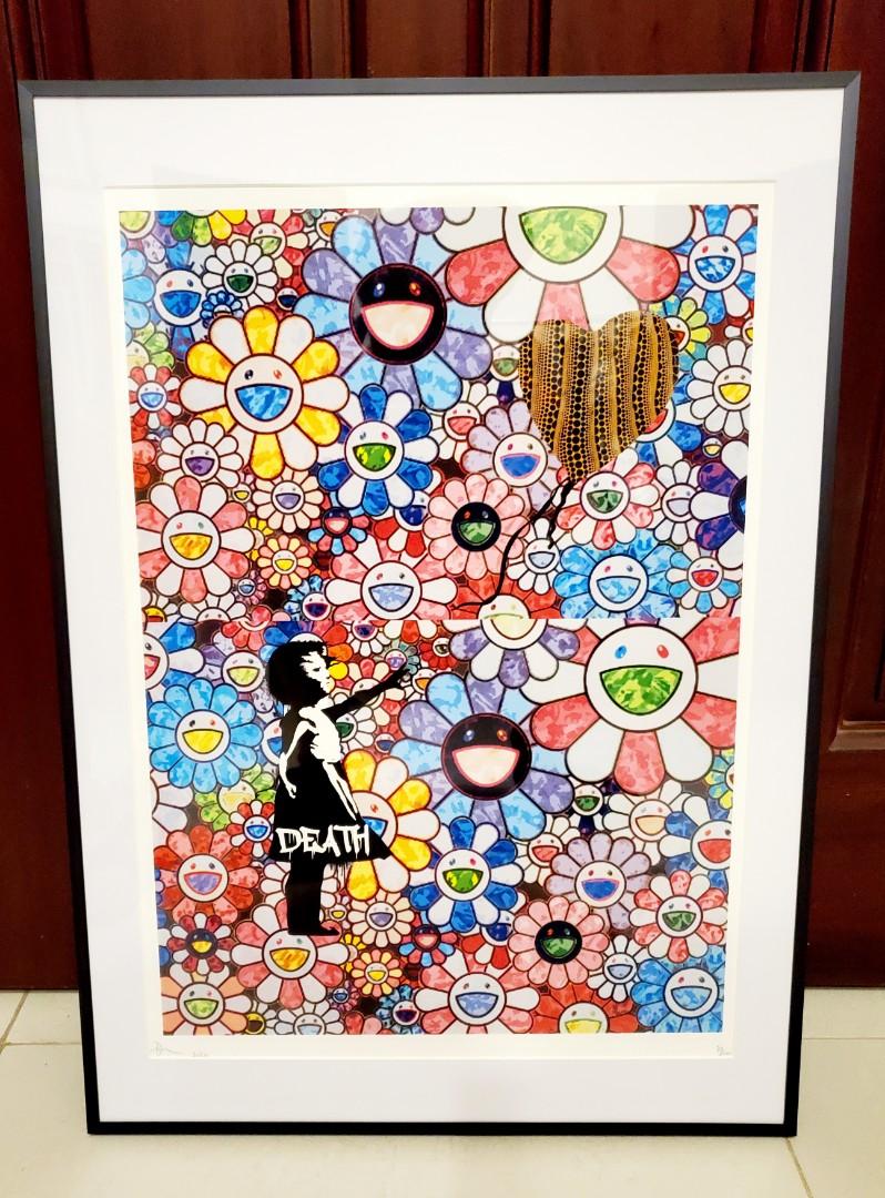 Balloon Girl Banksy Death Nyc 草間彌生村上隆太陽花潮流藝術畫art Painting 預訂 興趣及遊戲 手作 自家設計 文具及工藝 畫作及印刷品 Carousell