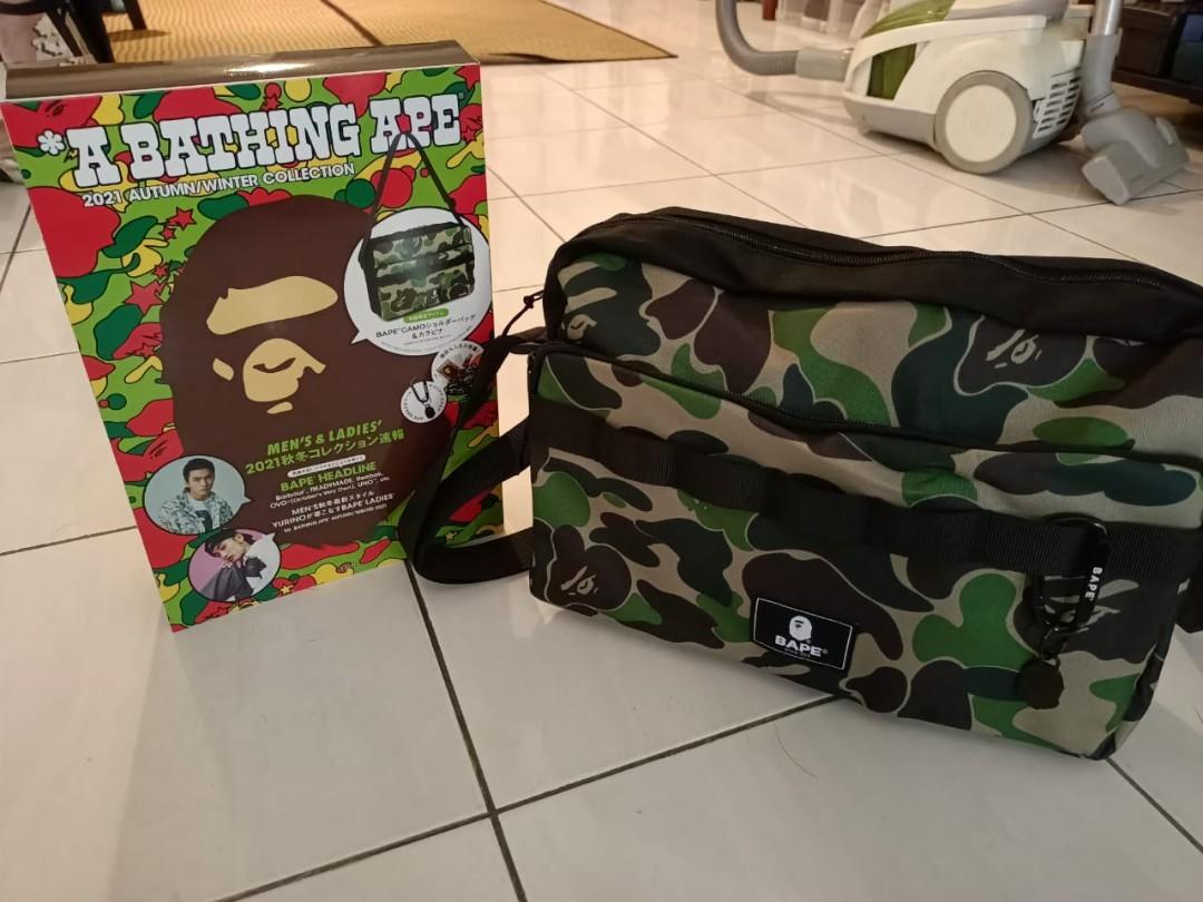Bape sling bag original japan Men s Fashion Bags Sling Bags on