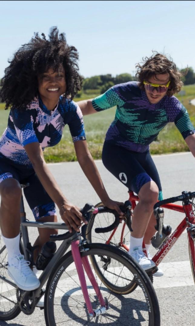 Black sheep cycling jersey top