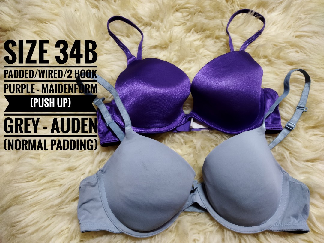Two Woman's bra size 34B