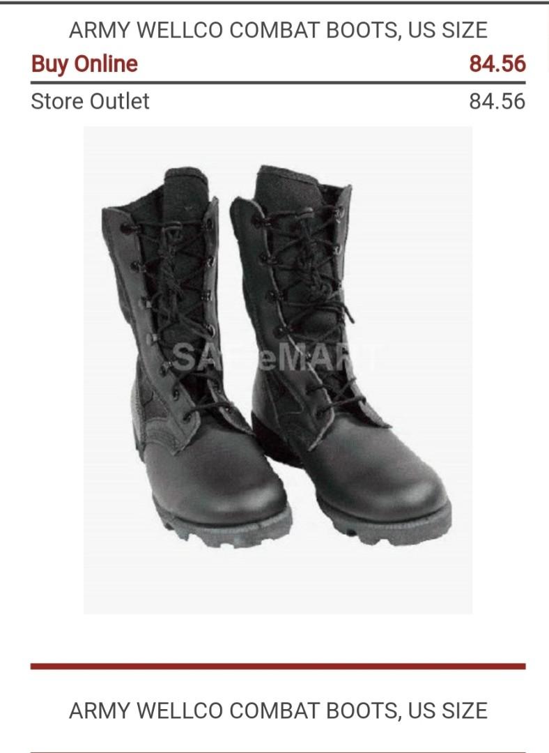 BRAND NEW SAF WELLCO Combat Boots