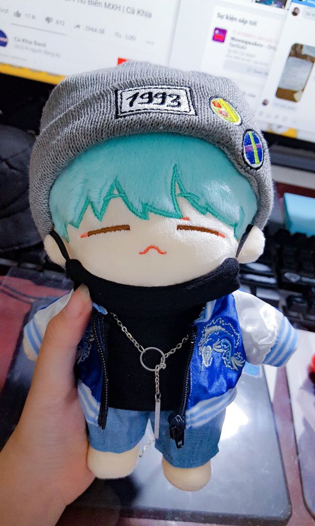 Yoongi plush doll store