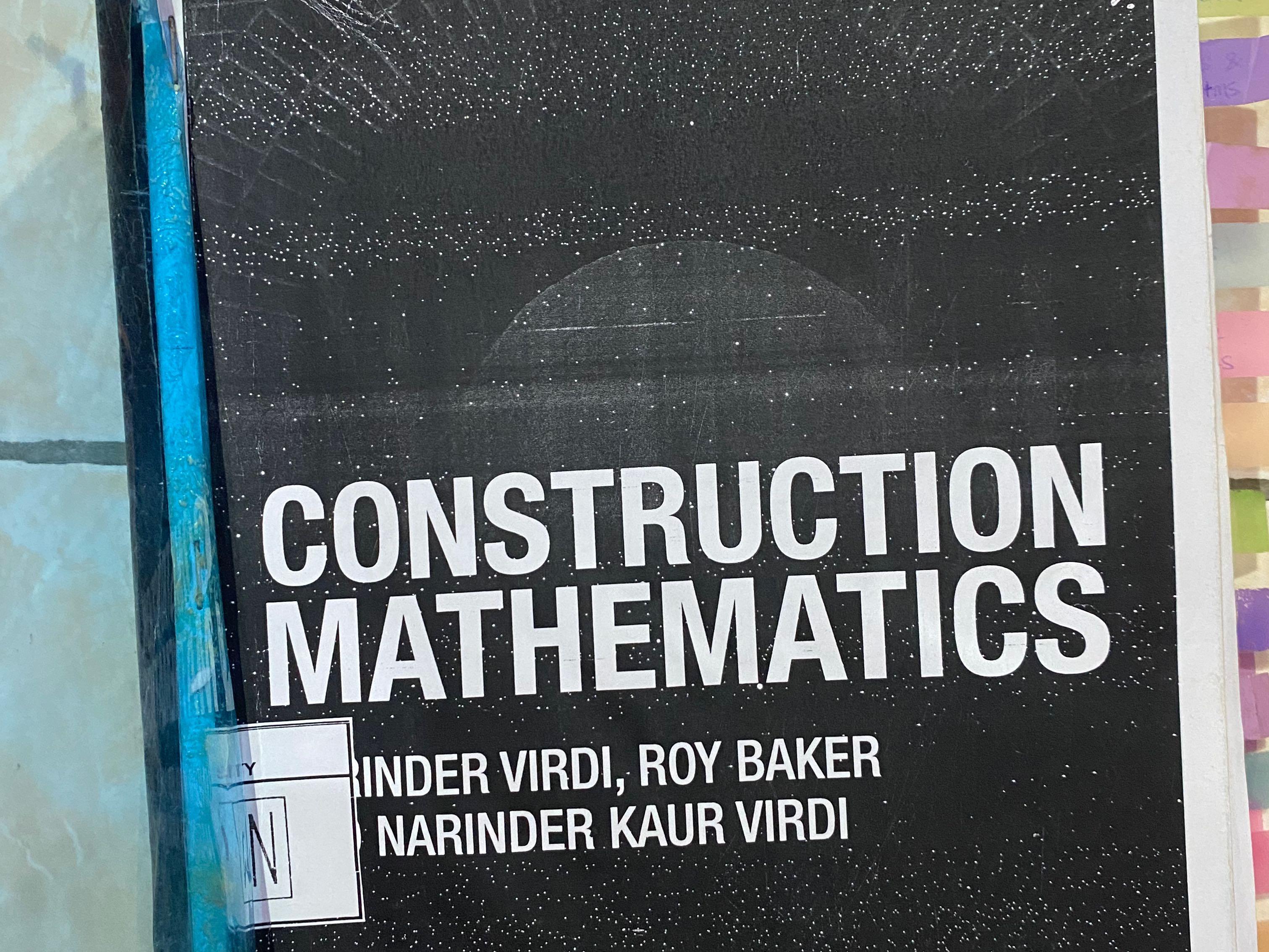 Construction Math Books Buku construction mathematics, Buku & Alat Tulis, Buku di Carousell