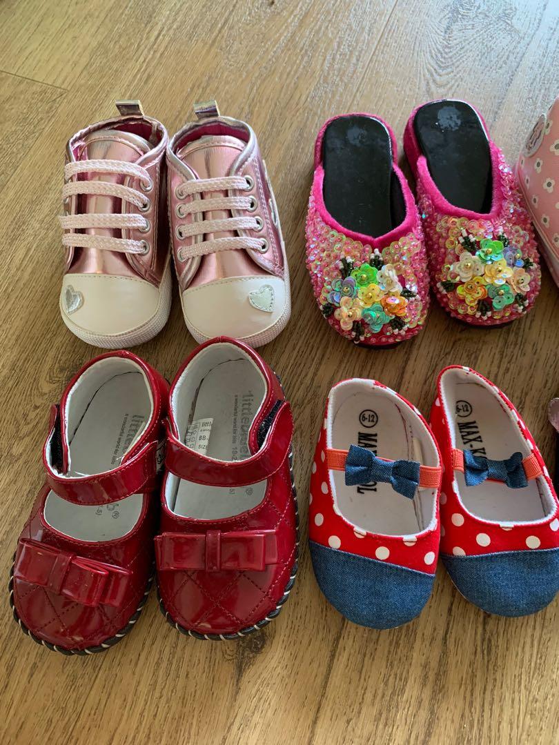 brand new baby girls shoes bundle to clear at very low price