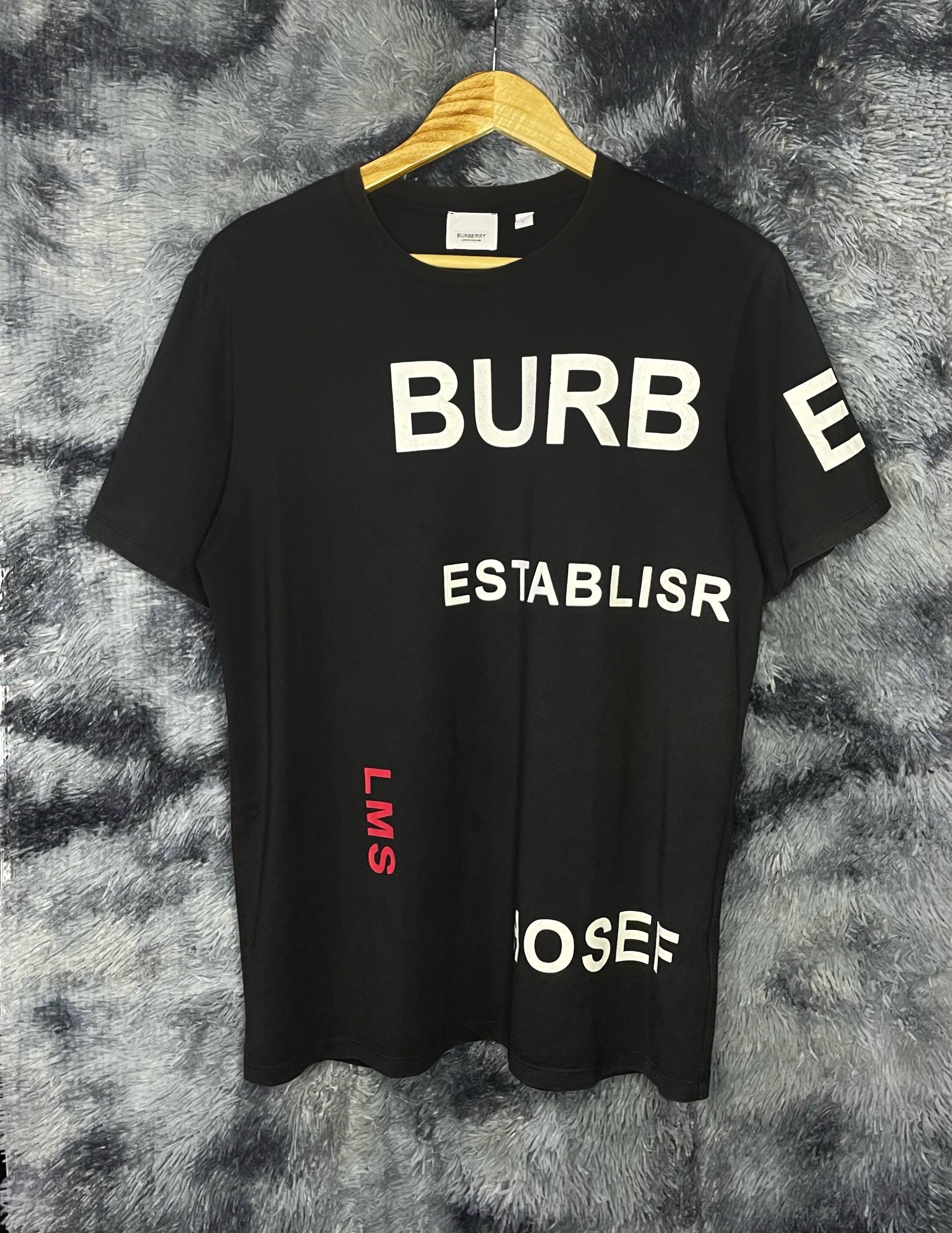 Burberry Horseferry Shirt, Men's Fashion, Tops & Sets, Tshirts & Polo Shirts  on Carousell