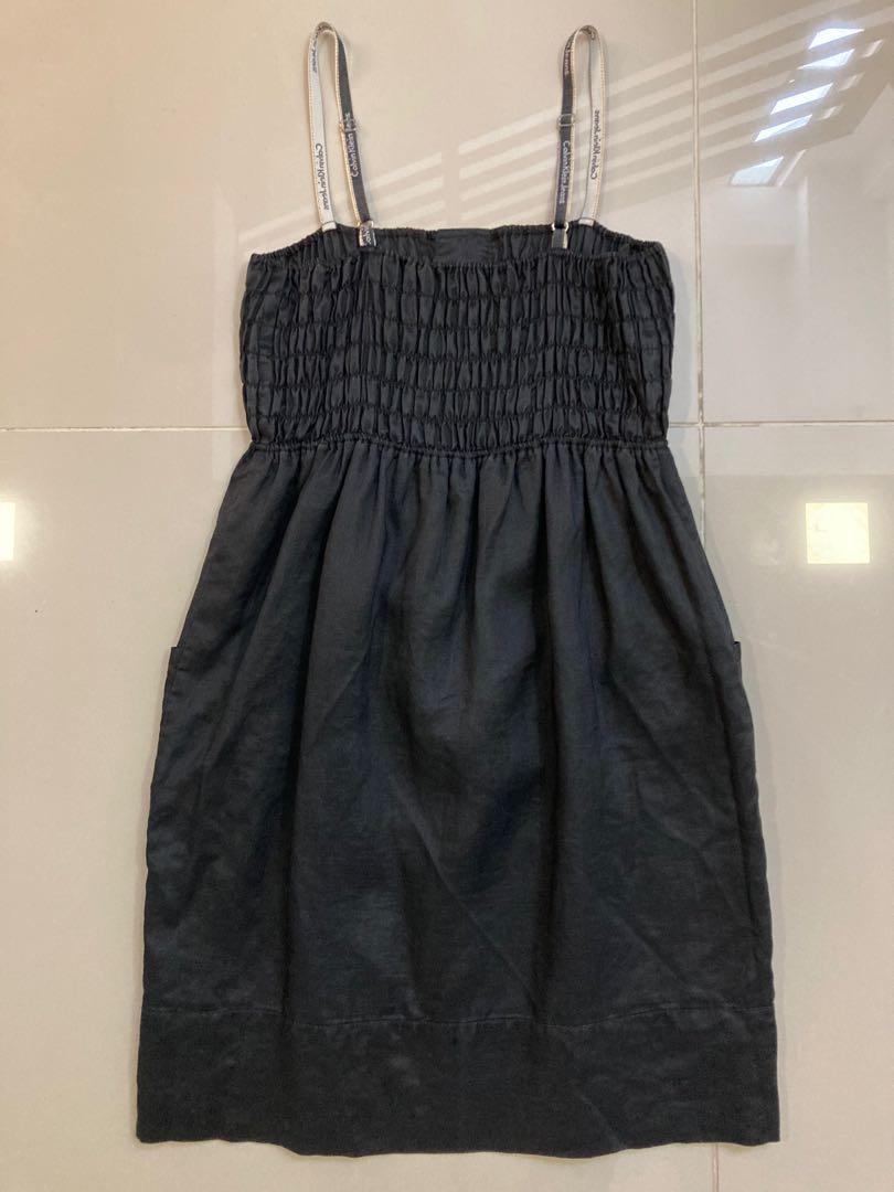 Calvin klein spaghetti strap dress discount