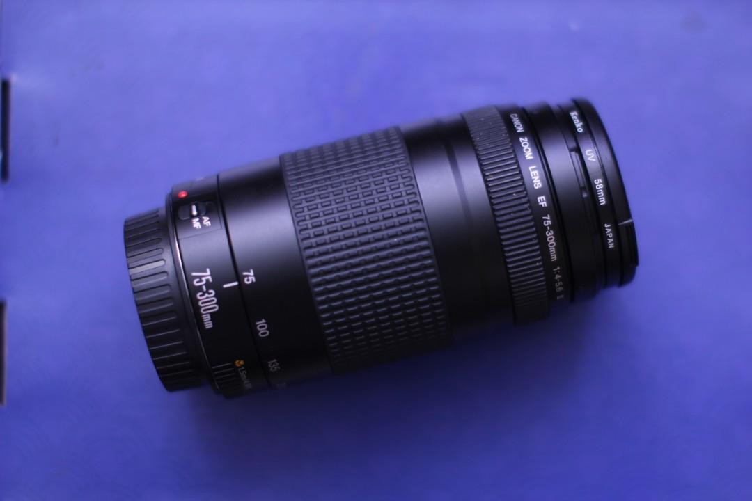 Canon Ef 75 300mm F4 5 6 Mkii 2 Usm Full Frame Lens Photography On Carousell