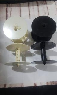 Cash register ( casio ) . Take-up spool paper guide