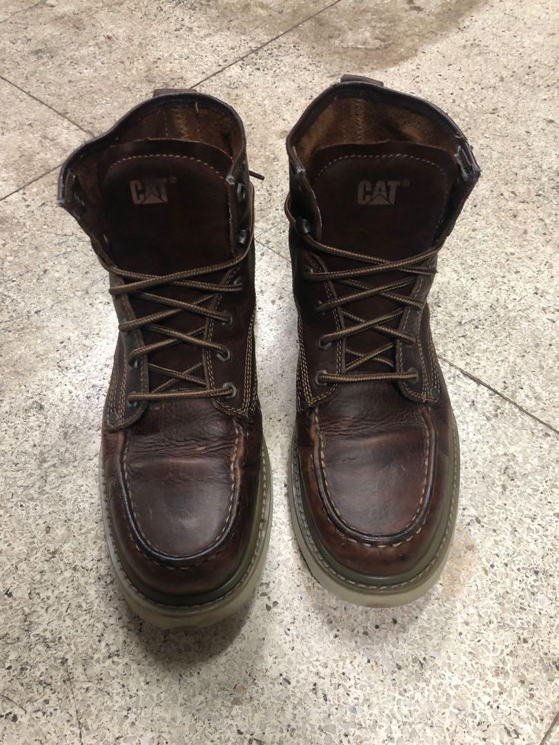 Caterpillar CAT Glenrock Mid Mens Boots/Peanut(10 US), Men's Fashion