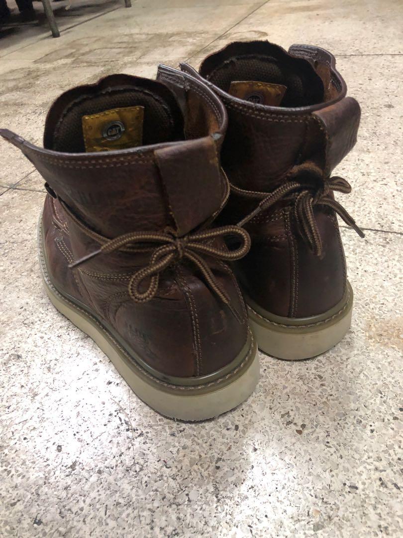 Caterpillar CAT Glenrock Mid Mens Boots/Peanut(10 US), Men's Fashion