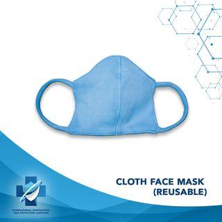 Cloth Face Mask | Reusable | Washable | Various Colors Available