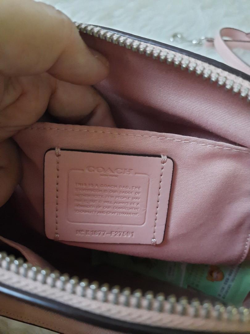 Coach Mini Sierra Authentic, Fesyen Wanita, Tas & Dompet di Carousell