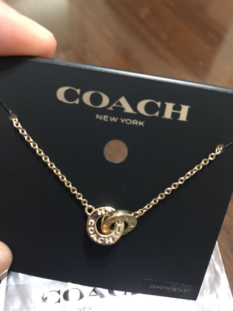 Coach necklace, Women's Fashion, Jewelry & Organizers, Necklaces on ...