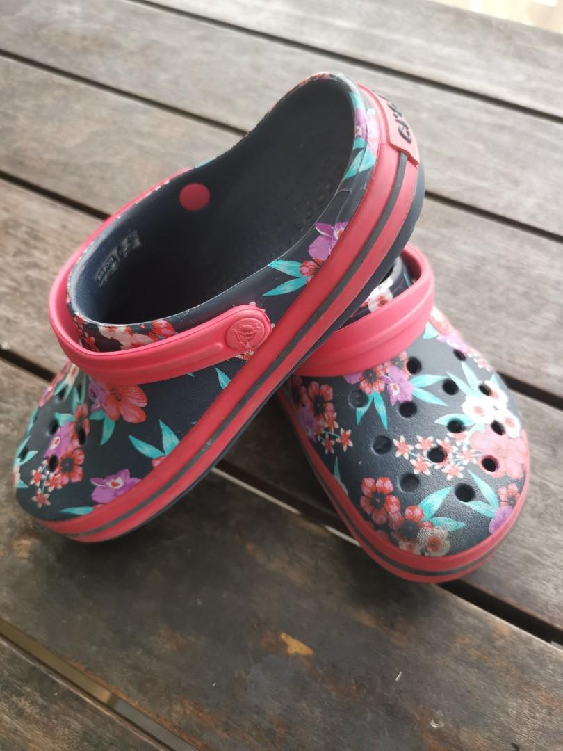 Girls crocs new arrivals size 12