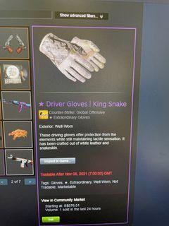 Csgo: Gloves king snake WW