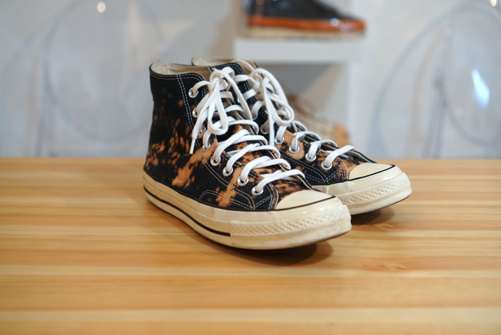Custom Converse Chuck 70s Bleached Men s Fashion Footwear