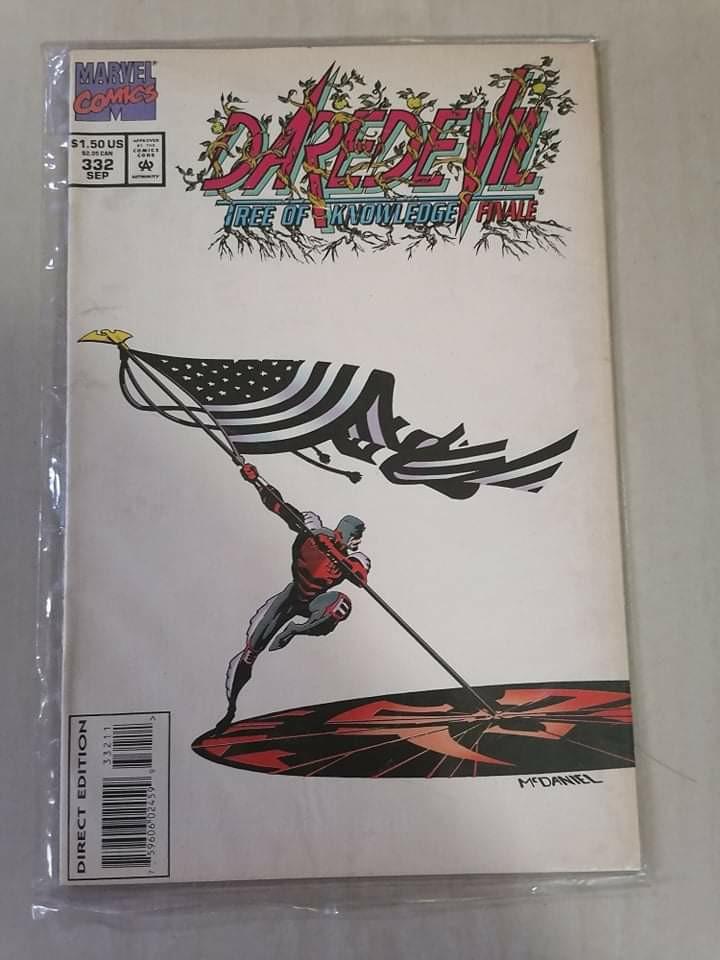 Daredevil # 332 finale (Category: Comics & Manga) located in Makati City. Submitted by flash2000 (Listing ID 1122388477, Image 1). Description: tree of knowledge finale daredevil #332 reading copy pick up thru grab/lalamove.