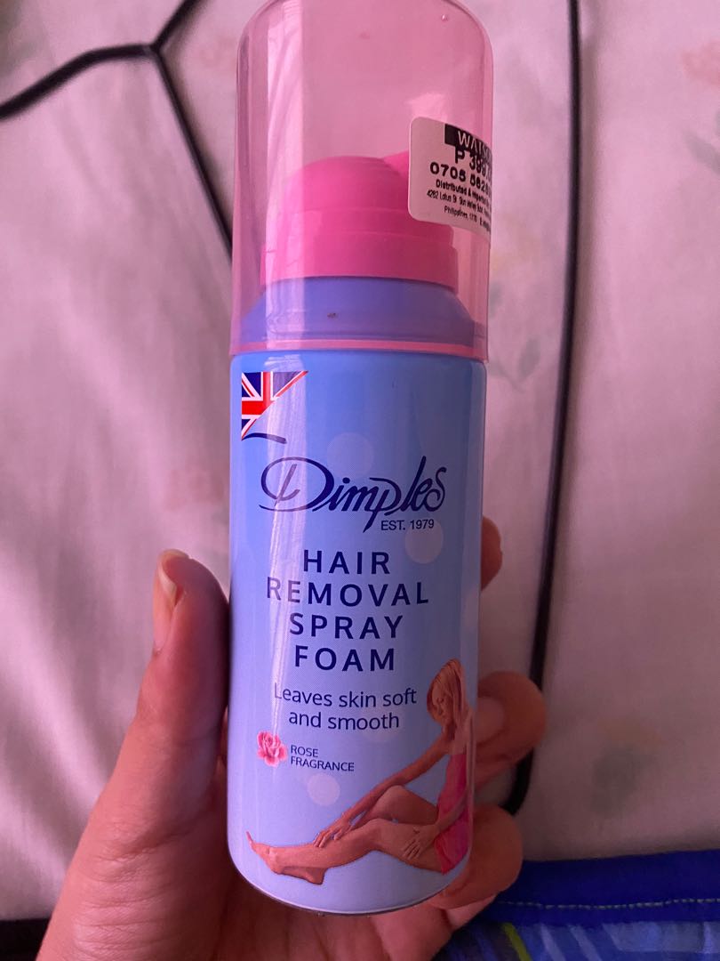 Hair foam spray dimples removal DIMPLES, DIMPLES