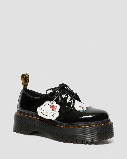 Sell4Me Authentic Dr Martens 1461 Hello Kitty Platform Shoes UP