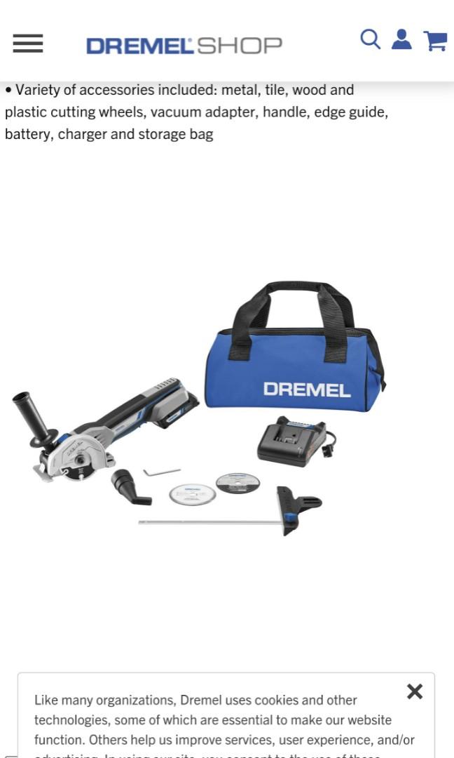 Dremel Ultra Saw 20V Cordless Multi Saw Kit Furniture Home