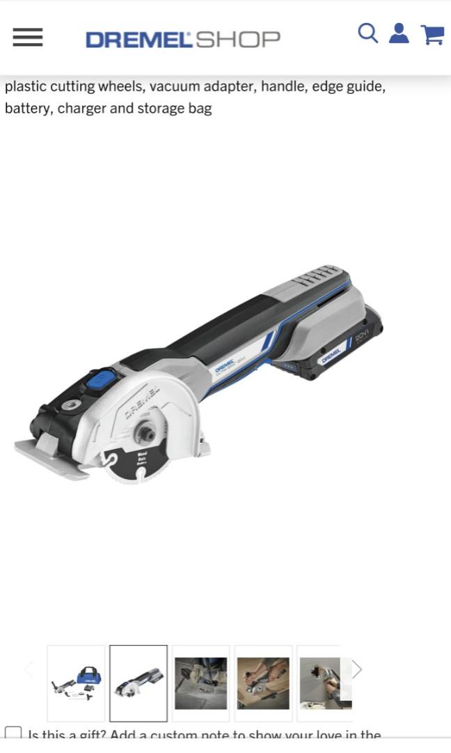 Cordless clearance dremel saw