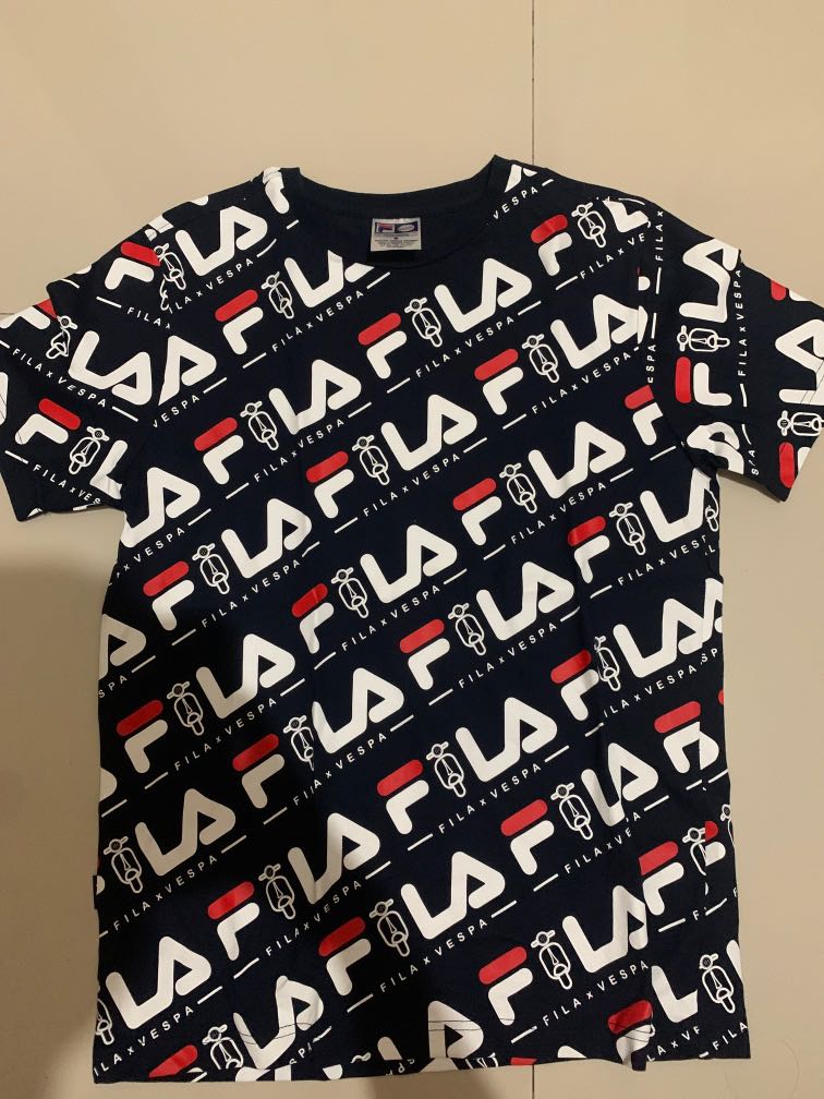 Jual Kaos Fila X Vespa, Fesyen Pria 
