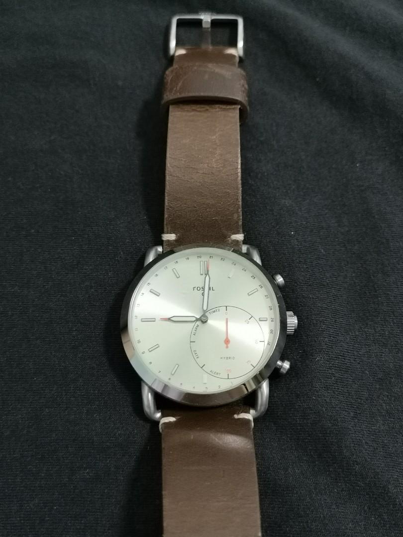 Fossil q sales commuter hybrid review