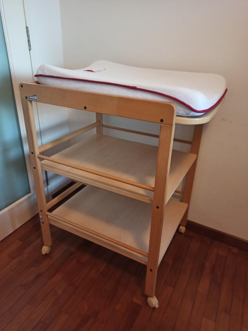Geuther Wooden Change table Babies Kids Baby Nursery Kids Furniture Changing Tables Stations on Carousell