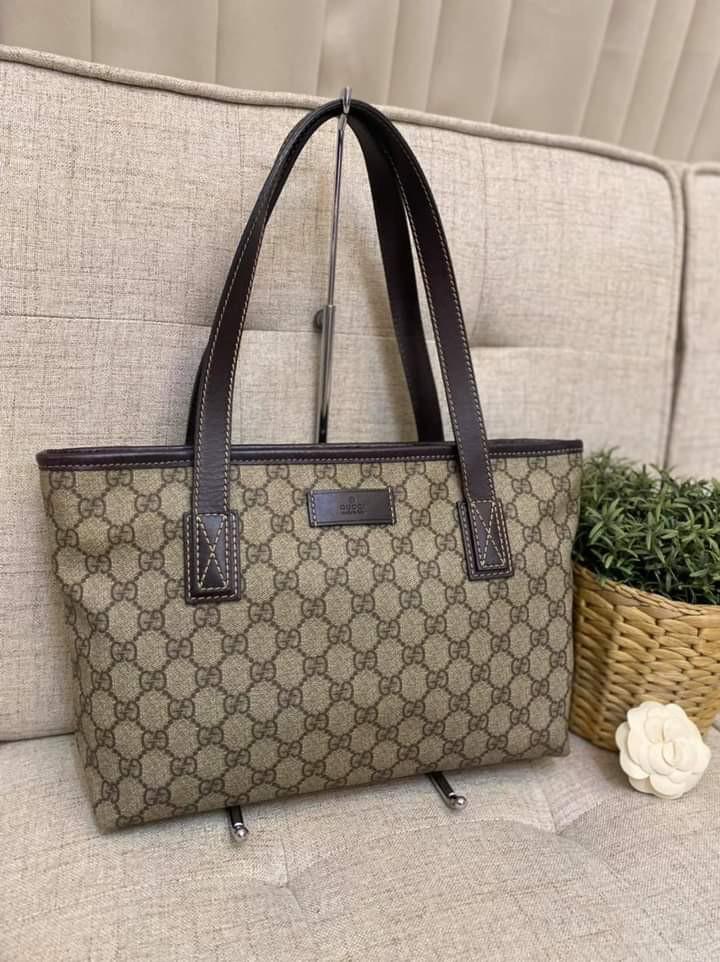 Gucci GG Supreme Joy Tote Small (SHG-35251) – LuxeDH