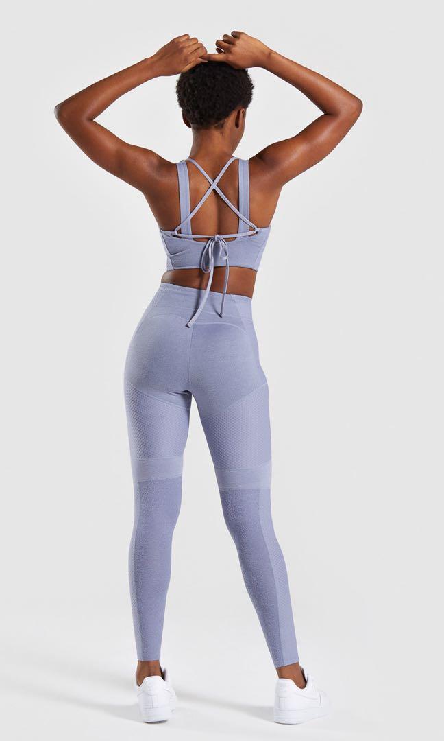 Gymshark True Texture Sports Bra, Women's Fashion, Activewear on Carousell