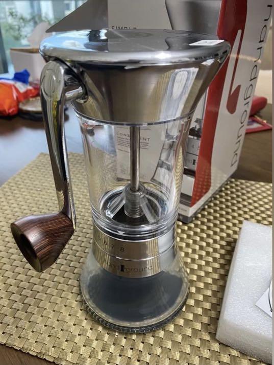 HandGround coffee grinder new burr system TV Home Appliances