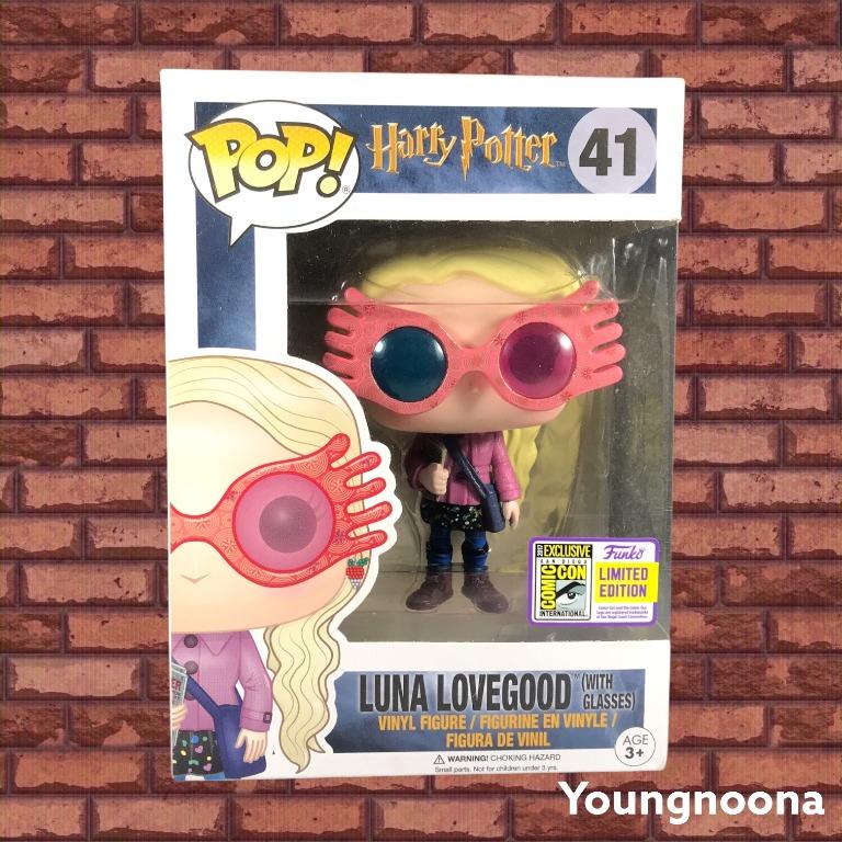 41 Luna Lovegood with Glasses (SDCC Sticker) - Funko Pop Price