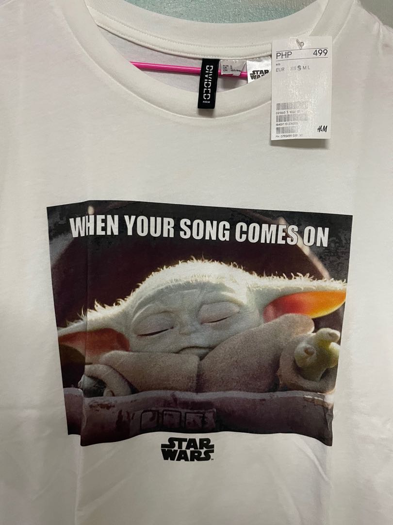 Hm yoda t shirt outlet