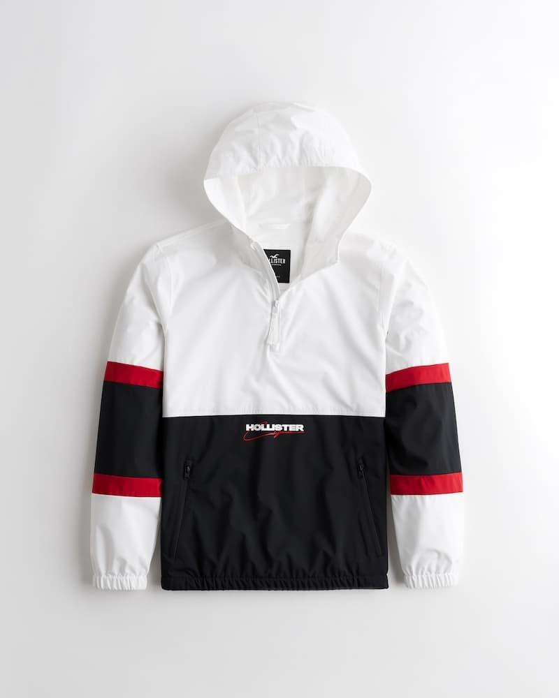 Hollister cheap colorblock windbreaker