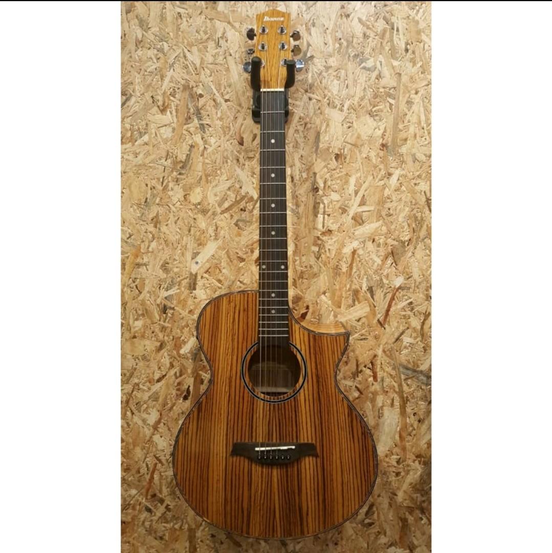 Ibanez shop zebrawood guitar