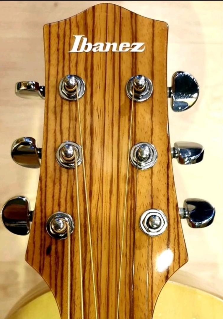 Ibanez outlet zebrawood acoustic