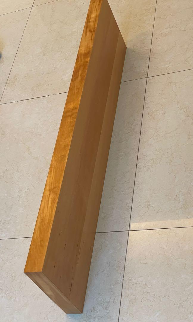 Ikea LACK shelf (Oak 2), 傢俬＆家居, 傢俬, 書櫃、櫃子及架 Carousell