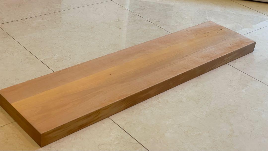 Ikea LACK shelf (Oak 2), 傢俬＆家居, 傢俬, 書櫃、櫃子及架 Carousell