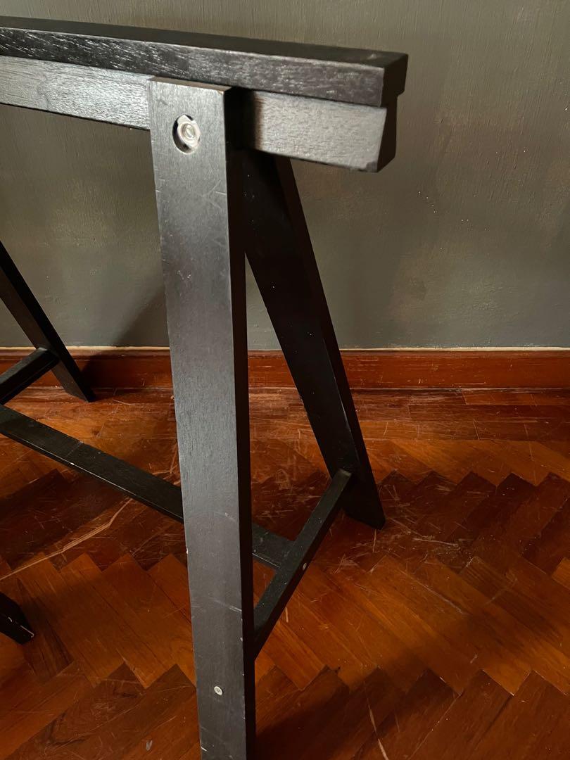 IKEA wooden table legs (pair), Furniture & Home Living, Furniture