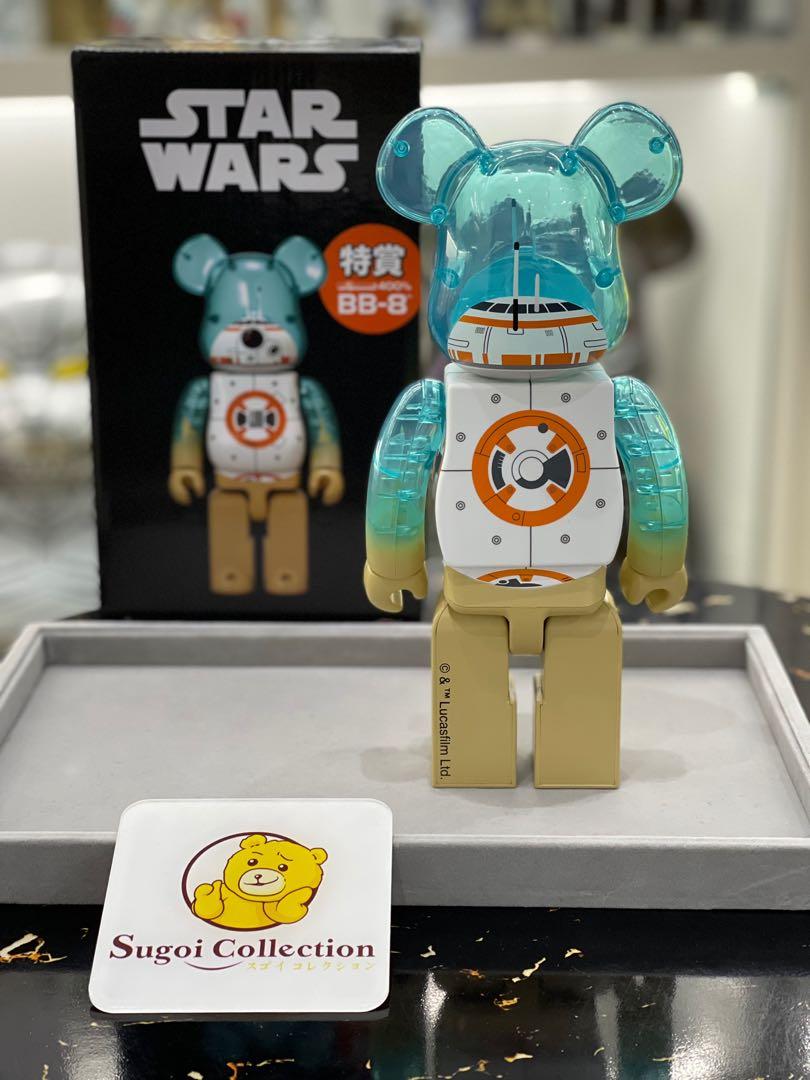 ベアブリック 400% BB-8 STAR WARS BE@RBRICK（In Stock] BE@RBRICK x Star Wars x  Happy Kuji BB-8 400% bearbrick starwars bb8, Hobbies & Toys, Toys & Games  on Carousell）
