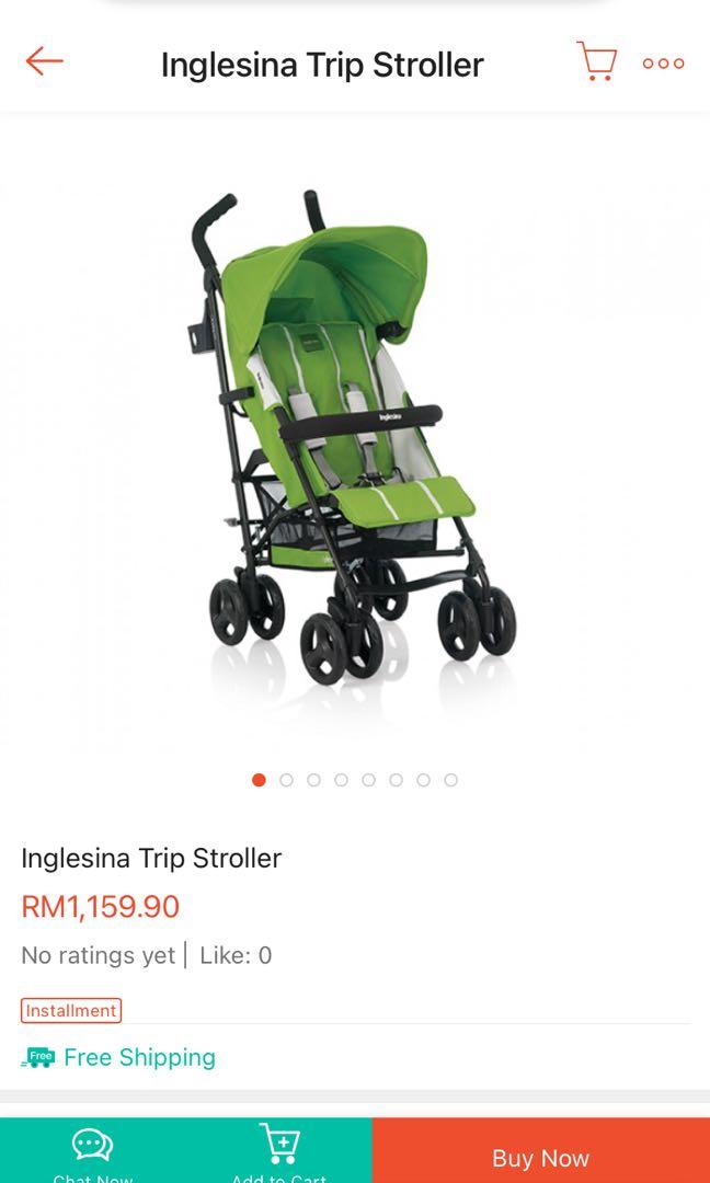 Inglesina on sale triple stroller
