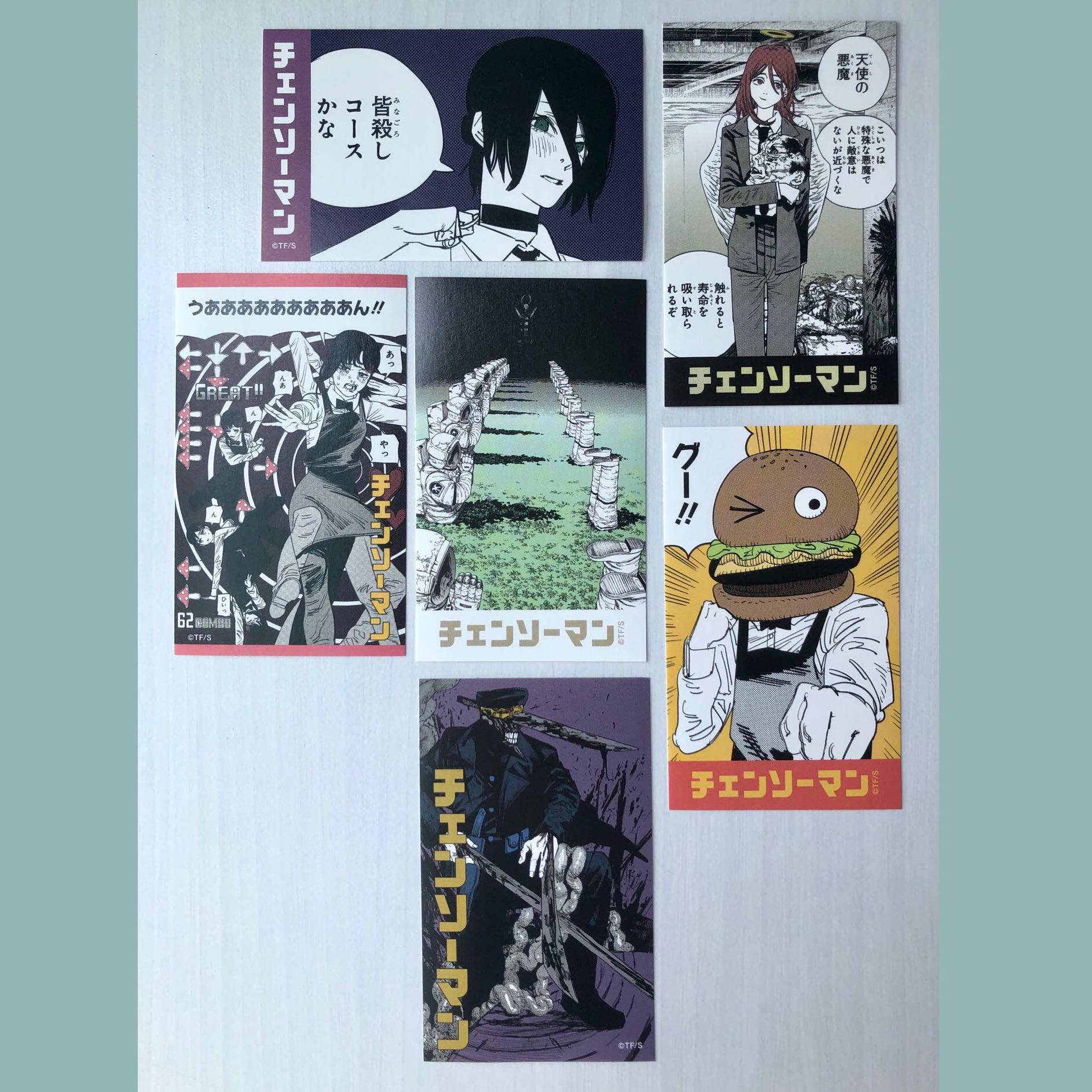 [INSTOCKS] Chainsaw Man Chara Gum Stickers CSM, Hobbies & Toys ...