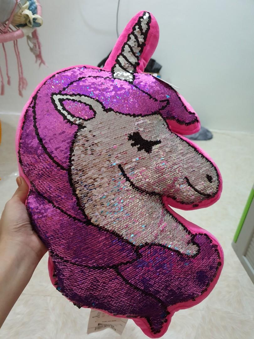 Flip sequin 2025 pillow justice