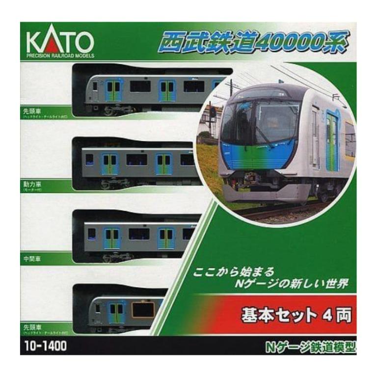 豪奢な 10-1400 KATO 西武 40000系 10-1400 40000系 1402基本セット 4両セット 増結セット 10両 Nゲージ