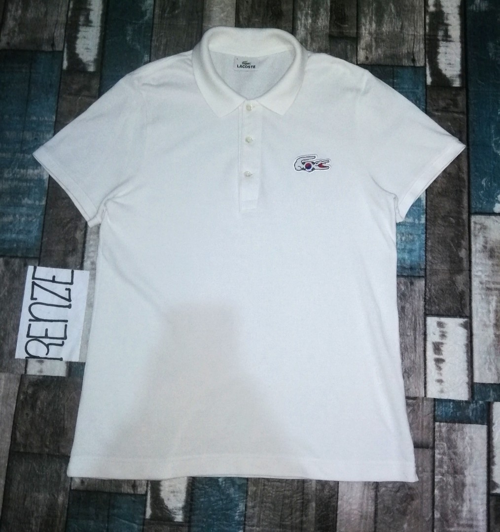 besværlige Svaghed Tale Lacoste Polo Korean Logo (AUTHENTIC), Men's Fashion, Tops & Sets, Tshirts &  Polo Shirts on Carousell