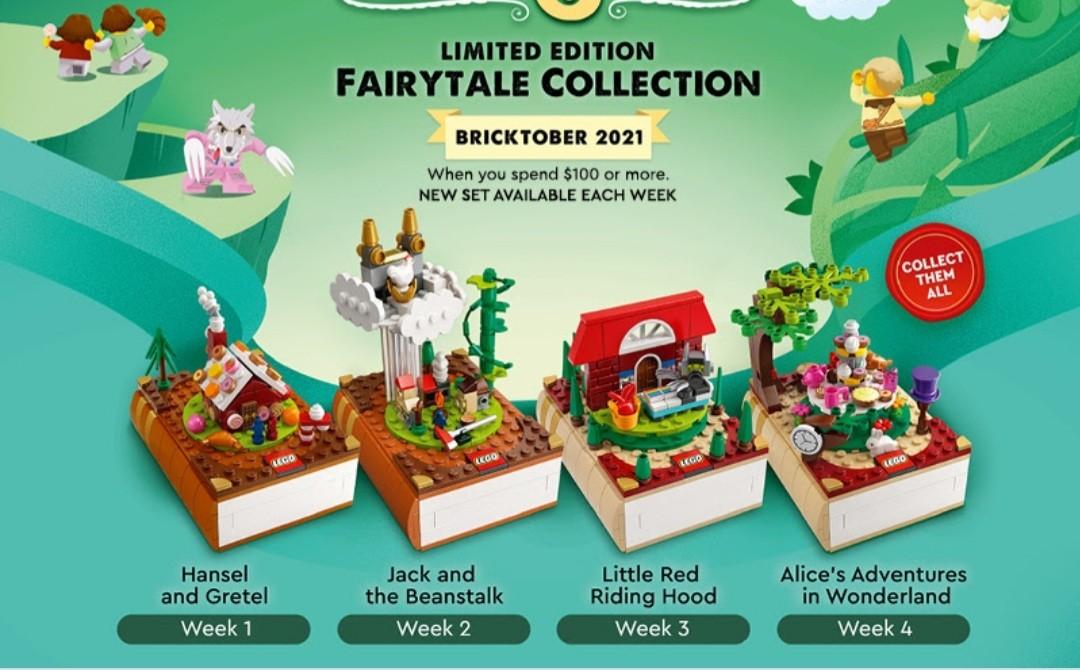 LEGO Alice in Wonderland model revealed for Bricktober 2021